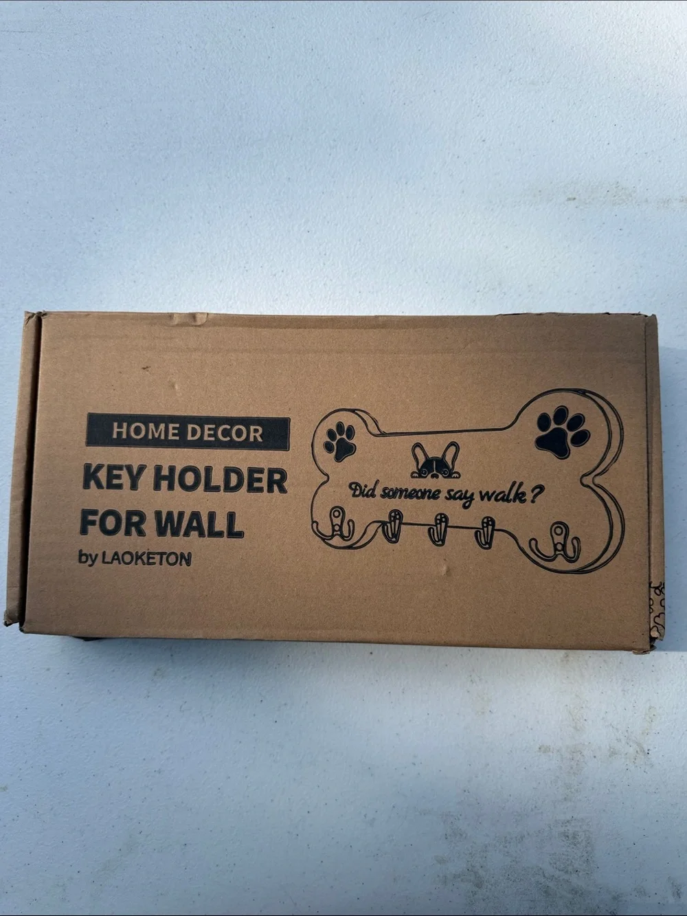 Did Someone Say Walk? Brown Dog Leash and Accessories Rack new with box